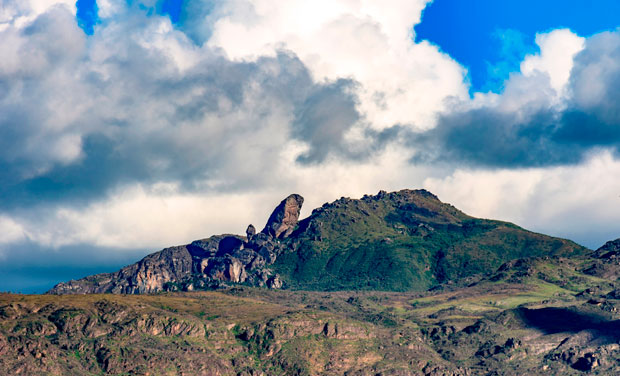 Pico do itacolomi Rota fora do parque