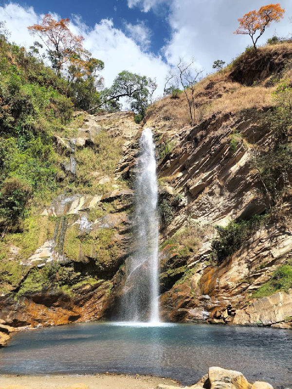 Cascata da captação - Cachoeira do Campo