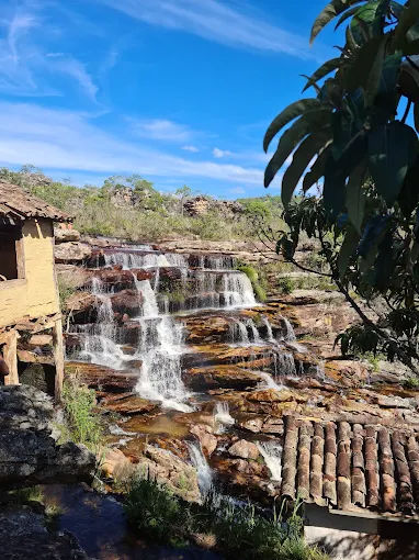Cachoeira do Moinho. - Milho Verde - MG